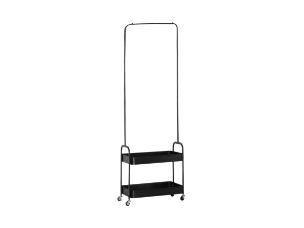 ARMARIO ΝΤΟΥΛΑΠΑ ΜΑΥΡΟ 56x31x152cm