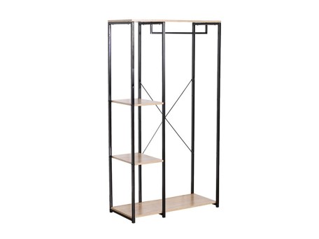 MODE ΝΤΟΥΛΑΠΑ SONOMA ΜΑΥΡΟ 90x40x167cm