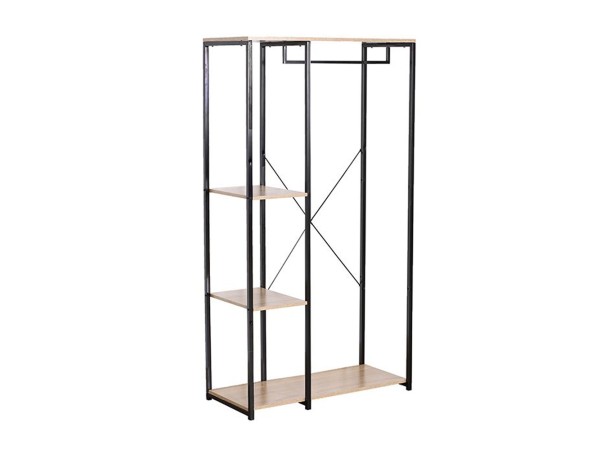 MODE ΝΤΟΥΛΑΠΑ SONOMA ΜΑΥΡΟ 90x40x167cm