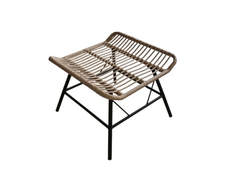 BUTTERFLY ΣΚΑΜΠΟ ΦΥΣΙΚΟ ΜΑΥΡΟ 58x59x47.5cm