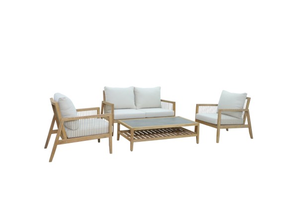 JAPONISM ΣΑΛΟΝΙ SET 1+2+1 ΦΥΣΙΚΟ BEIGE