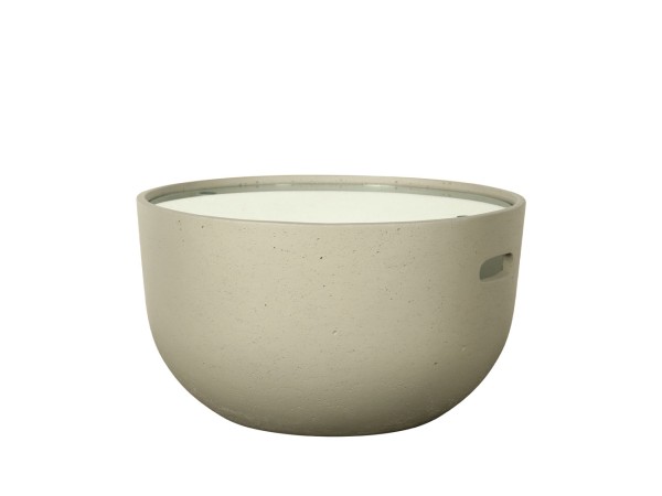 CAP COFFEE TABLE CEMENT ΑΝΟΙΧΤΟ 58x58x32cm