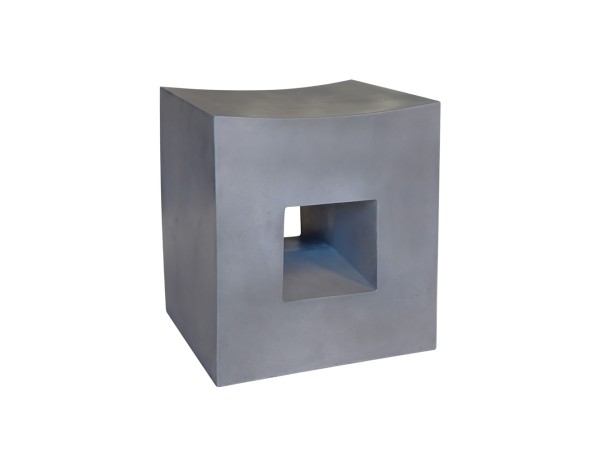 SQUARE ΣΚΑΜΠΟ CEMENT 43x40x45cm