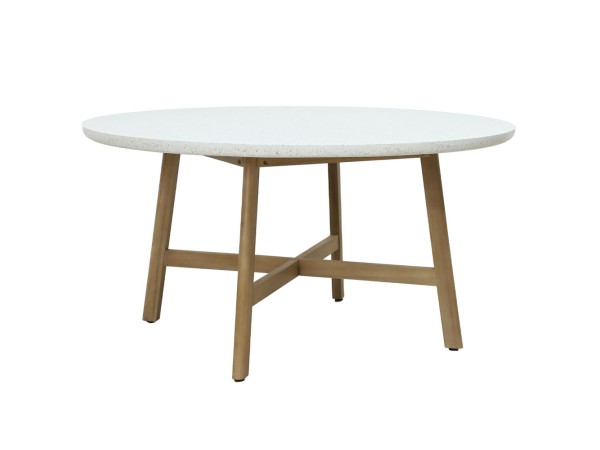 MOSAIC ΤΡΑΠΕΖΙ ΦΥΣΙΚΟ 150x150x76cm