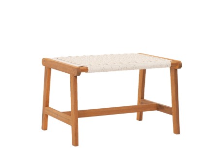 MESH ΣΚΑΜΠΟ ΛΕΥΚΟ ΦΥΣΙΚΟ 57x41x35.5cm