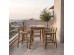 TOUJOUR ΤΡΑΠΕΖΙ BAR ΦΥΣΙΚΟ 131.5x70x90cm TOUJOUR ΤΡΑΠΕΖΙ BAR ΦΥΣΙΚΟ 131.5x70x90cm