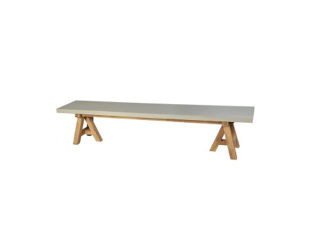 ERESOS ΠΑΓΚΑΚΙ CEMENT ΑΝΟΙΧΤΟ 200x40x45cm