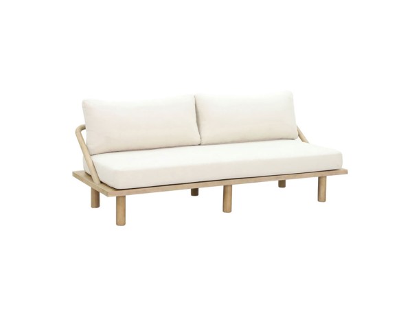 SIESTA ΚΑΝΑΠΕΣ ΚΡΕΒΑΤΙ ΦΥΣΙΚΟ CREAM 180x80x59cm