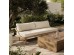 SIESTA ΚΑΝΑΠΕΣ ΚΡΕΒΑΤΙ ΦΥΣΙΚΟ CREAM 180x80x59.5cm SIESTA ΚΑΝΑΠΕΣ ΚΡΕΒΑΤΙ ΦΥΣΙΚΟ CREAM 180x80x59.5cm