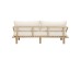 SIESTA ΚΑΝΑΠΕΣ ΚΡΕΒΑΤΙ ΦΥΣΙΚΟ CREAM 180x80x59.5cm SIESTA ΚΑΝΑΠΕΣ ΚΡΕΒΑΤΙ ΦΥΣΙΚΟ CREAM 180x80x59.5cm