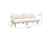 SIESTA ΚΑΝΑΠΕΣ ΚΡΕΒΑΤΙ ΦΥΣΙΚΟ CREAM 180x80x59.5cm SIESTA ΚΑΝΑΠΕΣ ΚΡΕΒΑΤΙ ΦΥΣΙΚΟ CREAM 180x80x59.5cm