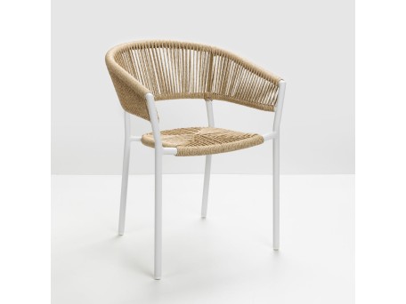 BREEZE ΚΑΡΕΚΛΑ ΛΕΥΚΟ ΦΥΣΙΚΟ 56x60x78cm