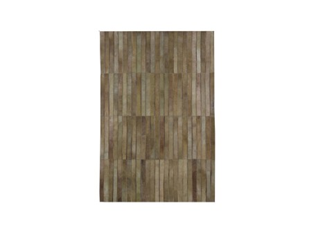 LIME ΧΑΛΙ ΣΑΛΟΝΙΟΥ 160x240cm ΔΕΡΜΑ ΠΡΑΣΙΝΟ ΜΑΛΛΙΝΟ