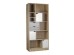 MINTONI ΒΙΒΛΙΟΘΗΚΗ SONOMA ΛΕΥΚΟ ΜΕ PATTERN 80x39x180cm
