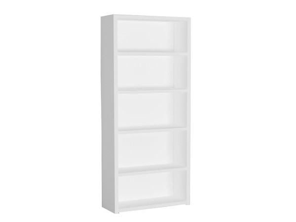LINES ΒΙΒΛΙΟΘΗΚΗ 4ΡΑΦΙΑ ΛΕΥΚΟ 79x29x180cm LINES ΒΙΒΛΙΟΘΗΚΗ 4ΡΑΦΙΑ ΛΕΥΚΟ 79x29x180cm