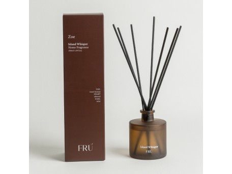 ZOE - ISLAND WHISPER ΑΡΩΜΑΤΙΚΟ ΧΩΡΟΥ 100ml 6.4x6.4x23.3cm ΓΥΑΛΙ ΑΡΩΜΑΤΙΚΟ ΥΓΡΟ