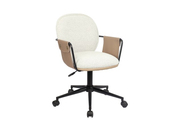 POST ΚΑΡΕΚΛΑ ΓΡΑΦΕΙΟΥ BEIGE ΚΑΦΕ 55x59x93cm