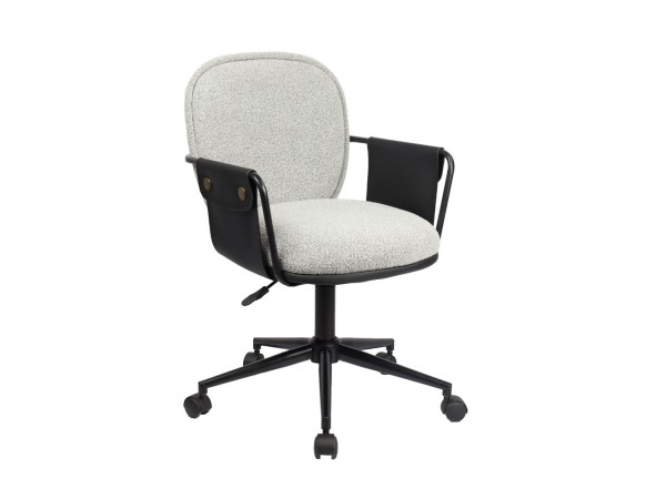 POST ΚΑΡΕΚΛΑ ΓΡΑΦΕΙΟΥ ΓΚΡΙ ΜΑΥΡΟ 55x59x93