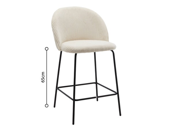 VOTSALO ΣΚΑΜΠΟ BAR CREAM 51.5x56x95cm VOTSALO ΣΚΑΜΠΟ BAR CREAM 51.5x56x95cm