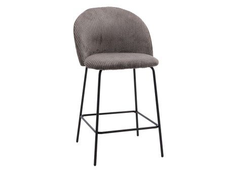 VOTSALO ΣΚΑΜΠΟ BAR ΓΚΡΙ 51.5x56x95cm