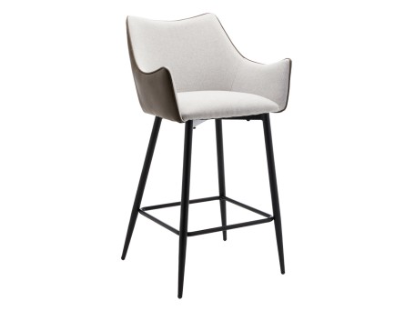 MALONE ΣΚΑΜΠΟ BAR BEIGE ΛΑΔΙ 38x51x96cm