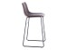 NUEVO XL ΣΚΑΜΠΟ BAR ΚΑΦΕ ANTIQUE WASHED ΜΑΥΡΟ 47x57x100cm