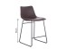 NUEVO ΣΚΑΜΠΟ BAR ΚΑΦΕ ANTIQUE WASHED ΜΑΥΡΟ 46x57.5x89cm