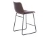 NUEVO ΣΚΑΜΠΟ BAR ΚΑΦΕ ANTIQUE WASHED ΜΑΥΡΟ 46x57.5x89cm
