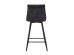 LINEA ΣΚΑΜΠΟ BAR ΑΝΘΡΑΚΙ 42x51x94cm