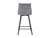 LINEA ΣΚΑΜΠΟ BAR ΓΚΡΙ SILVER 42x51x94cm LINEA ΣΚΑΜΠΟ BAR ΓΚΡΙ SILVER 42x51x94cm