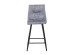 LINEA ΣΚΑΜΠΟ BAR ΓΚΡΙ SILVER 42x51x94cm LINEA ΣΚΑΜΠΟ BAR ΓΚΡΙ SILVER 42x51x94cm