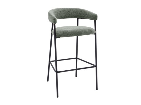 ECLIPSE ΣΚΑΜΠΟ BAR ΛΑΔΙ SILVER 45x46x92cm