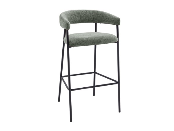 ECLIPSE ΣΚΑΜΠΟ BAR ΛΑΔΙ SILVER 45x46x92cm