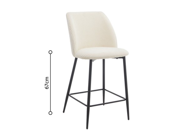 MUSE ΣΚΑΜΠΟ BAR CREAM 50x54x98cm