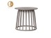 BASKET SIDE TABLE CAPPUCCINO 49.5x49.5x44cm