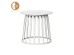 BASKET SIDE TABLE ΛΕΥΚΟ 49.5x49.5x44cm
