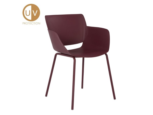 SEDIA ΚΑΡΕΚΛΑ MADDER BROWN 58x51x79.5cm SEDIA ΚΑΡΕΚΛΑ MADDER BROWN 58x51x79.5cm