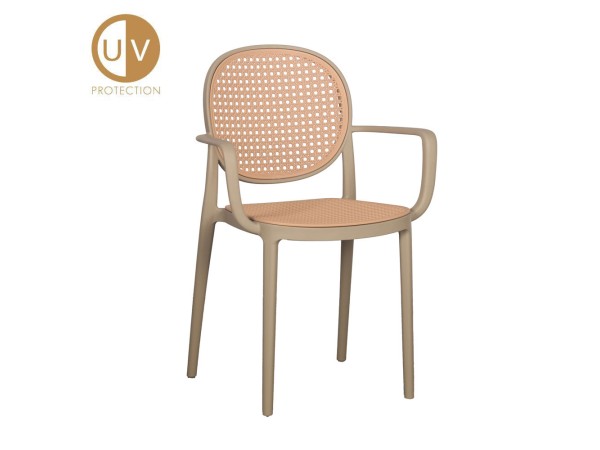 RATTI/P ΚΑΡΕΚΛΑ LATTE ΦΥΣΙΚΟ 57x51x84cm RATTI/P ΚΑΡΕΚΛΑ LATTE ΦΥΣΙΚΟ 57x51x84cm