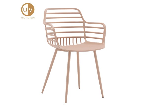 CANDY ΚΑΡΕΚΛΑ DUSTY PINK 57x51.5x82cm