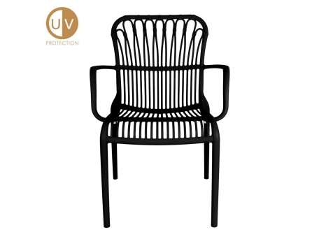 JAKARTA ΚΑΡΕΚΛΑ ΜΑΥΡΟ 61x65x87cm