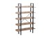HORIZON ΒΙΒΛΙΟΘΗΚΗ 5ΡΑΦΙΑ SONOMA ΜΑΥΡΟ 120x28x170 HORIZON ΒΙΒΛΙΟΘΗΚΗ 5ΡΑΦΙΑ SONOMA ΜΑΥΡΟ 120x28x170