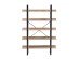 HORIZON ΒΙΒΛΙΟΘΗΚΗ 5ΡΑΦΙΑ SONOMA ΜΑΥΡΟ 120x28x170 HORIZON ΒΙΒΛΙΟΘΗΚΗ 5ΡΑΦΙΑ SONOMA ΜΑΥΡΟ 120x28x170