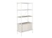 POPULAR ΒΙΒΛΙΟΘΗΚΗ CREAM 80x40x163cm POPULAR ΒΙΒΛΙΟΘΗΚΗ CREAM 80x40x163cm
