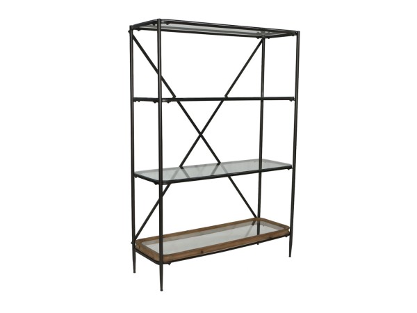 MARAIS ΒΙΒΛΙΟΘΗΚΗ 4ΡΑΦΙΑ ΦΥΣΙΚΟ 127x43x184cm MARAIS ΒΙΒΛΙΟΘΗΚΗ 4ΡΑΦΙΑ ΦΥΣΙΚΟ 127x43x184cm