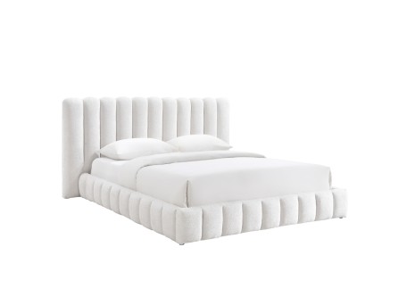 SAVAGIAR ΚΡΕΒΑΤΙ (ΓΙΑ ΣΤΡΩΜΑ 160x200cm) CREAM 210.5x220.5x109.7cm