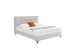 BUTTON ΚΡΕΒΑΤΙ (ΓΙΑ ΣΤΡΩΜΑ 160x200cm) BEIGE 183x217x112cm BUTTON ΚΡΕΒΑΤΙ (ΓΙΑ ΣΤΡΩΜΑ 160x200cm) BEIGE 183x217x112cm