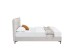 BUTTON ΚΡΕΒΑΤΙ (ΓΙΑ ΣΤΡΩΜΑ 160x200cm) BEIGE 183x217x112cm BUTTON ΚΡΕΒΑΤΙ (ΓΙΑ ΣΤΡΩΜΑ 160x200cm) BEIGE 183x217x112cm