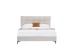 BUTTON ΚΡΕΒΑΤΙ (ΓΙΑ ΣΤΡΩΜΑ 160x200cm) BEIGE 183x217x112cm BUTTON ΚΡΕΒΑΤΙ (ΓΙΑ ΣΤΡΩΜΑ 160x200cm) BEIGE 183x217x112cm