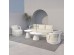 TORRE ΣΑΛΟΝΙ SET 1+2+2 OFF WHITE 198x81x66cm