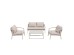 MARE ΣΑΛΟΝΙ SET 1+2+1 OFF WHITE